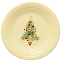 Fiesta Christmas Tree Luncheon Plate