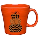 Fiesta Geo Pumpkin Tapered Mug