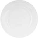 Fitz and Floyd Everyday White Beaded Dinner Plate