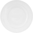 Fitz and Floyd Everyday White Beaded Salad Plate