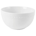 Fitz and Floyd Everyday White Beaded Soup/Cereal Bowl