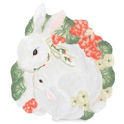 Geranium Rabbit by Fitz and Floyd