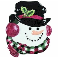 Top Hat Snowman by Fitz and Floyd