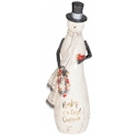 Fitz and Floyd Wintry Woods Snowman Figurine