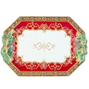 Fitz and Floyd Yuletide Holiday Serving Platter