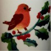 Hartstone Pottery American Christmas Robin