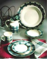 Hartstone Pottery Buffalo Check