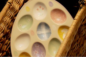 Hartstone Pottery Easter Eggs