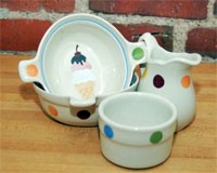 Hartstone Pottery Ice Cream Party