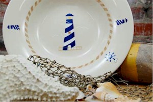 Hartstone Pottery Seascape