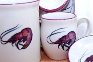 Hartstone Pottery Shrimp