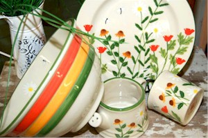 Hartstone Pottery Summer Garden