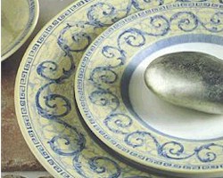 Johnson Brothers Acanthus Blue