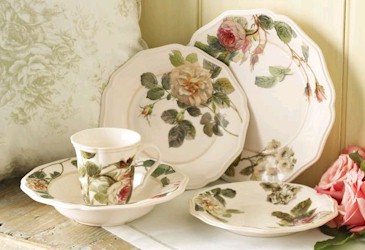 Accoutrements Sweetbrier Rose by Lenox