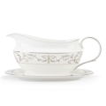 Lenox Autumn Legacy Sauce Boat & Stand