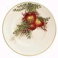 Lenox Boxwood & Pine Apple Accent Plate
