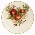 Lenox Boxwood & Pine Pomegranate Accent Plate
