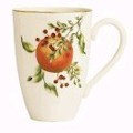 Lenox Boxwood & Pine Orange Mug