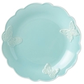 Lenox Butterfly Meadow Carved Blue Dinner Plate