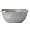 Lenox Butterfly Meadow Carved Slate Serving Bowl
