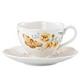 Lenox Butterfly Meadow Fritillary Cup and Saucer Set