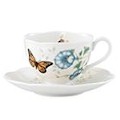Lenox Butterfly Meadow Monarch Cup and Saucer Set