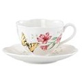 Lenox Butterfly Meadow Tiger Swallowtail Cup and Saucer Set