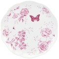 Lenox Butterfly Meadow Toile Pink Accent Plate