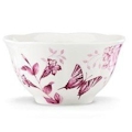 Lenox Butterfly Meadow Toile Pink All Purpose Bowl
