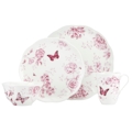 Lenox Butterfly Meadow Toile Pink Place Setting