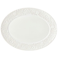Lenox Chelse Muse Oval White Serving Platter