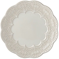 Lenox Chelse Muse Scallop Grey Accent Plate