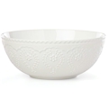 Lenox Chelse Muse White Medium Serving Bowl