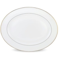 Lenox Continental Dining Gold Oval Platter