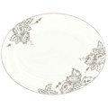 L by Lenox Floral Waltz Oval Platter