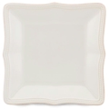 Lenox French Perle Bead White Square Accent Plate
