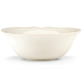 Lenox French Perle Bead White Serving Bowl