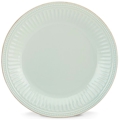 Lenox French Perle Groove Ice Blue Dinner Plate