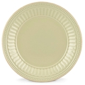 Lenox French Perle Groove Pistachio Accent/Salad Everything Plate