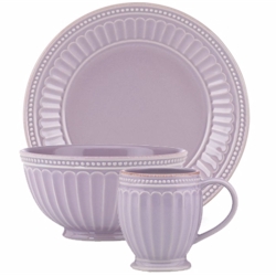 French Perle Groove Violet by Lenox