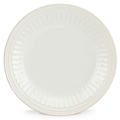 Lenox French Perle Groove White Accent/Accent Everything Plate
