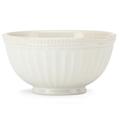 Lenox French Perle Groove White All Purpose Everything Bowl