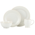 Lenox French Perle Groove White Place Setting