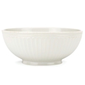 Lenox French Perle Groove White Serving Bowl