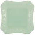 Lenox French Perle Ice Blue Square Dinner Plate