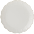 Lenox French Perle Scallop White Accent Plate