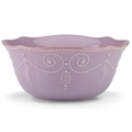 Lenox French Perle Violet All Purpose Bowl