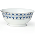 Lenox Geodesia Blue Serving Bowl