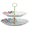 Lenox Gwinnett Lane by Kate Spade 2-Tiered Server