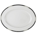 Lenox Hancock Platinum White Oval Platter